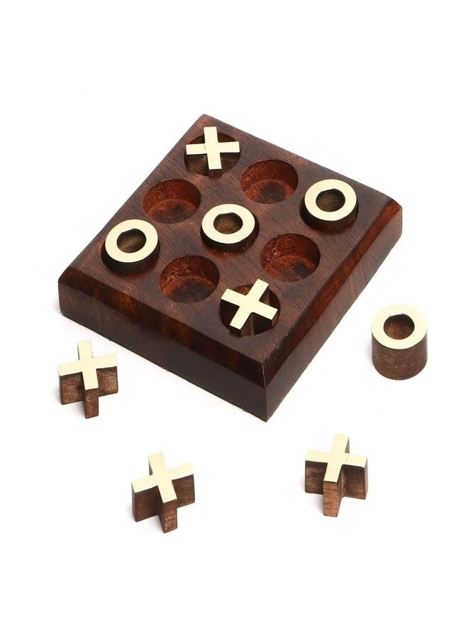 Tic Tac Toe - Wooden Handmade Travel