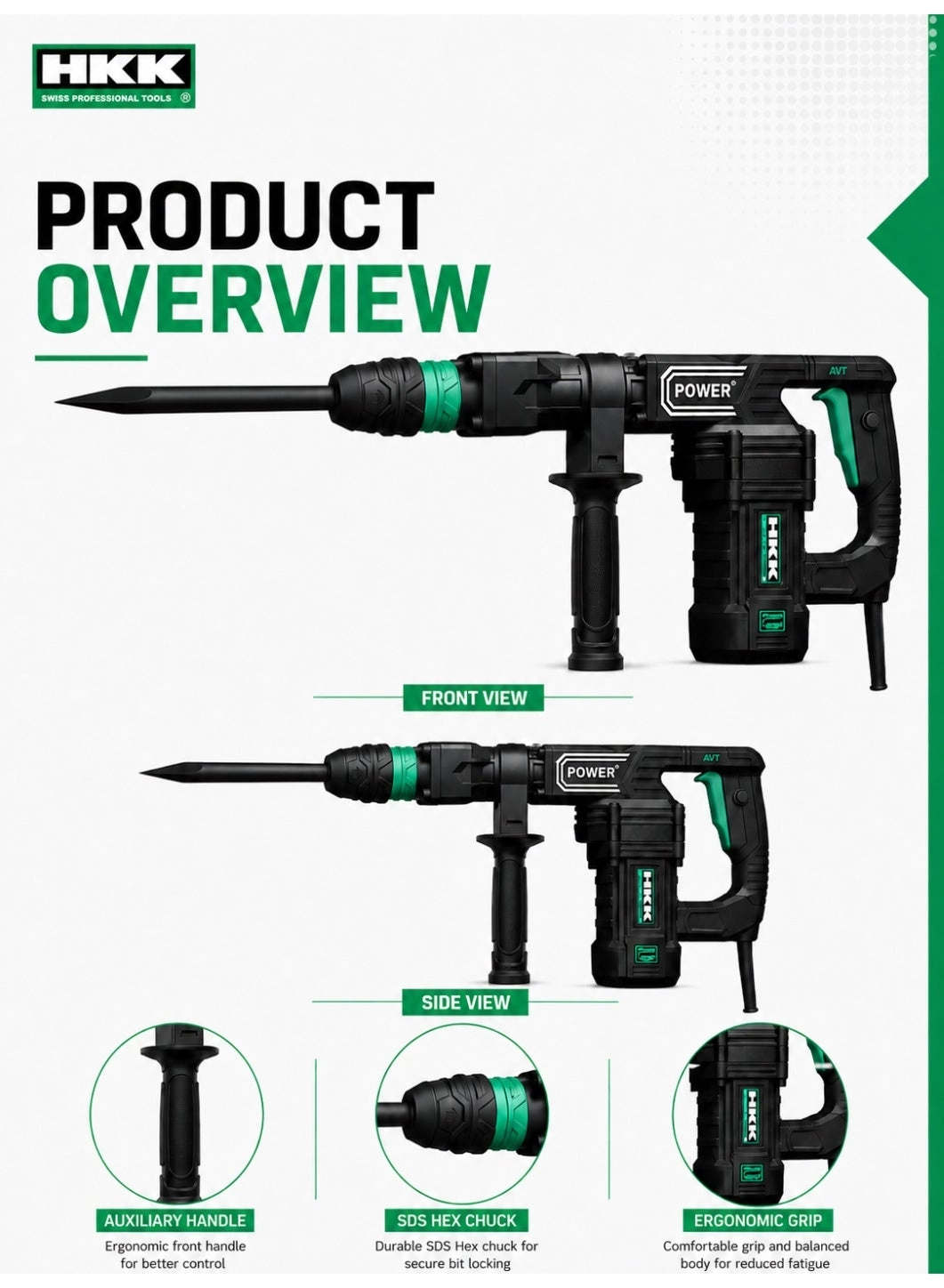 Percussion Hammer - 1200W
