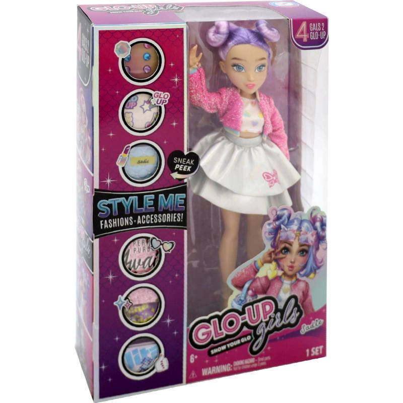 GLO-UP girls Sadie W2 Doll - Plastic Ages 4+