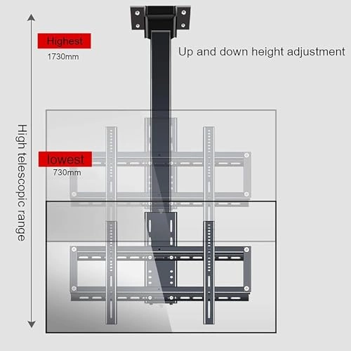 Ceiling TV Mount - 50kg 26-70 inch