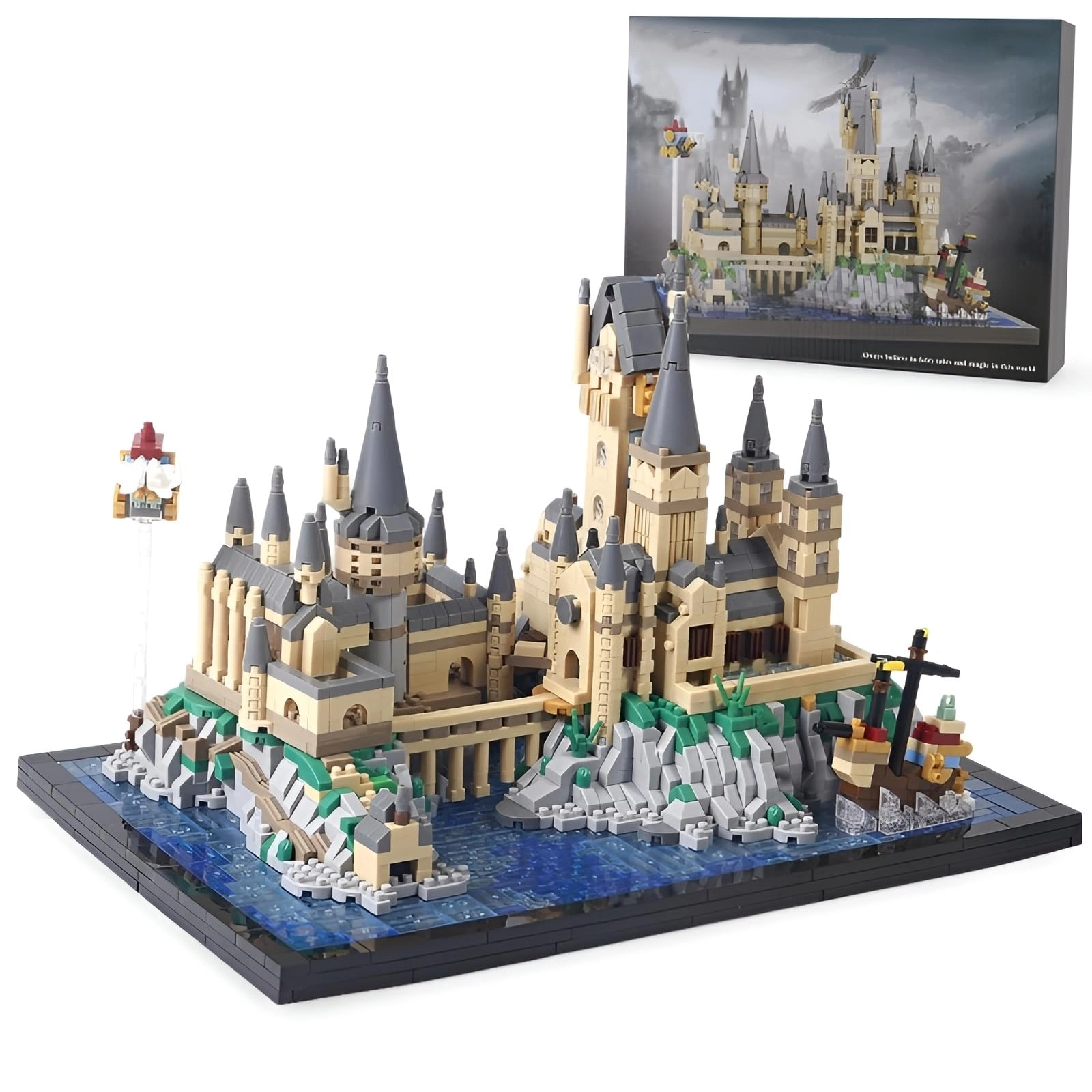 JVAVNE Magic Castle Building Blocks - 2900 pcs