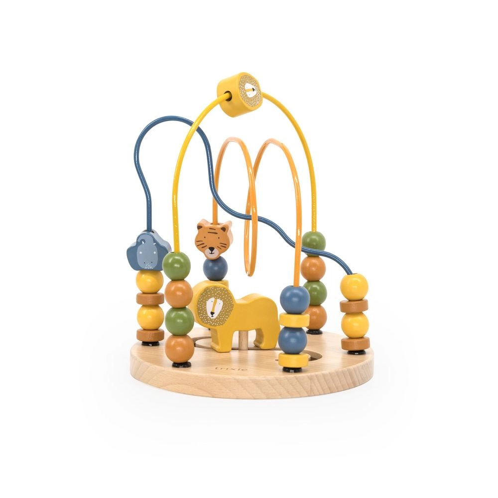 Wooden Animal Beads Maze - Suitable for 12 months and above