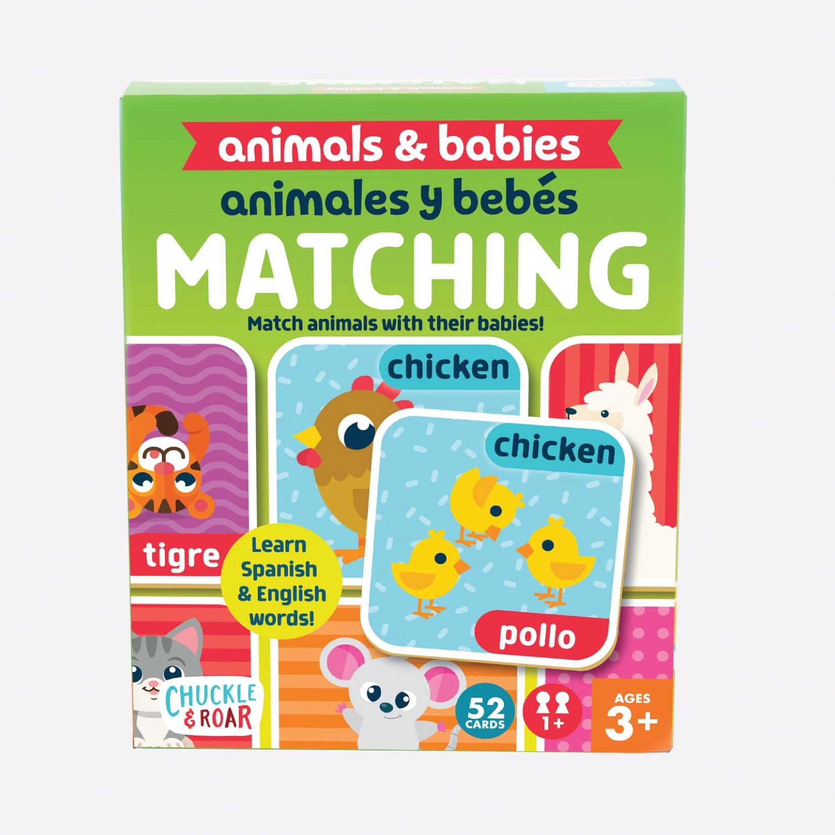 Buffalo Games LLC. Animals & Babies - 3+ 52 pieces