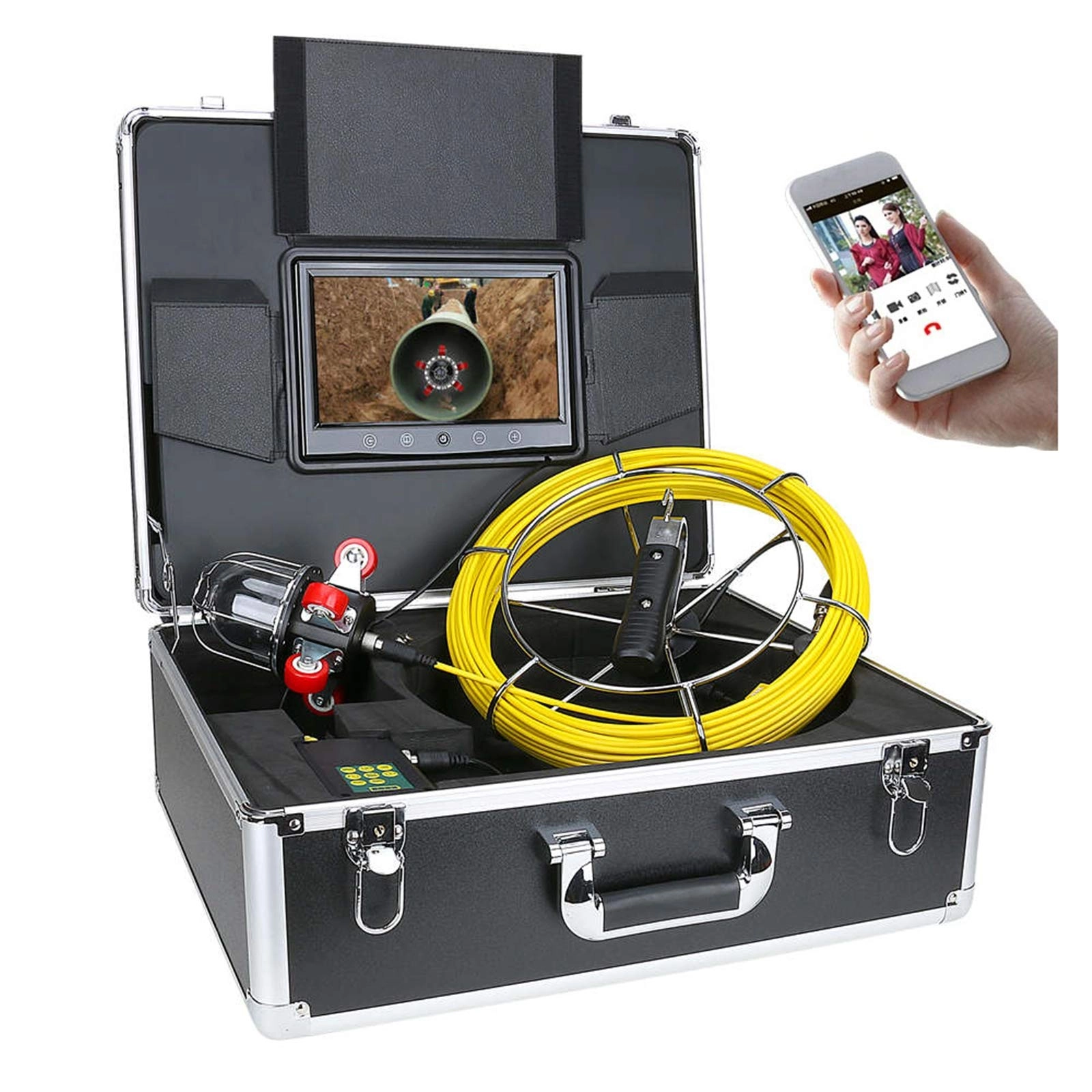 Pipe Inspection camcorder - 30/50m 4.8MM