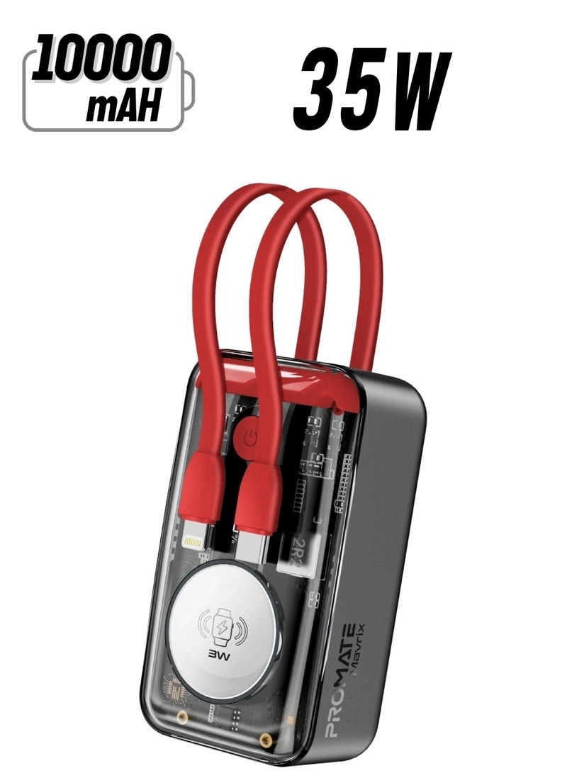 Promate Mavrix - 10000 mAh 35 Watt