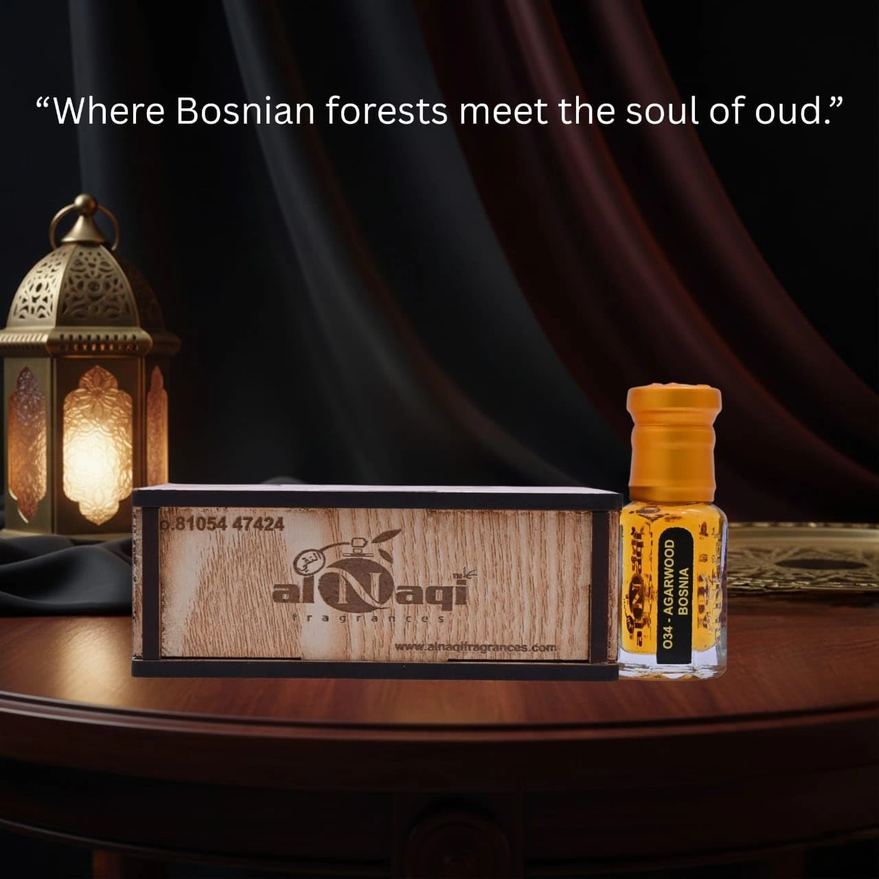 Agarwood Bosina Eau de Parfum 3ml
