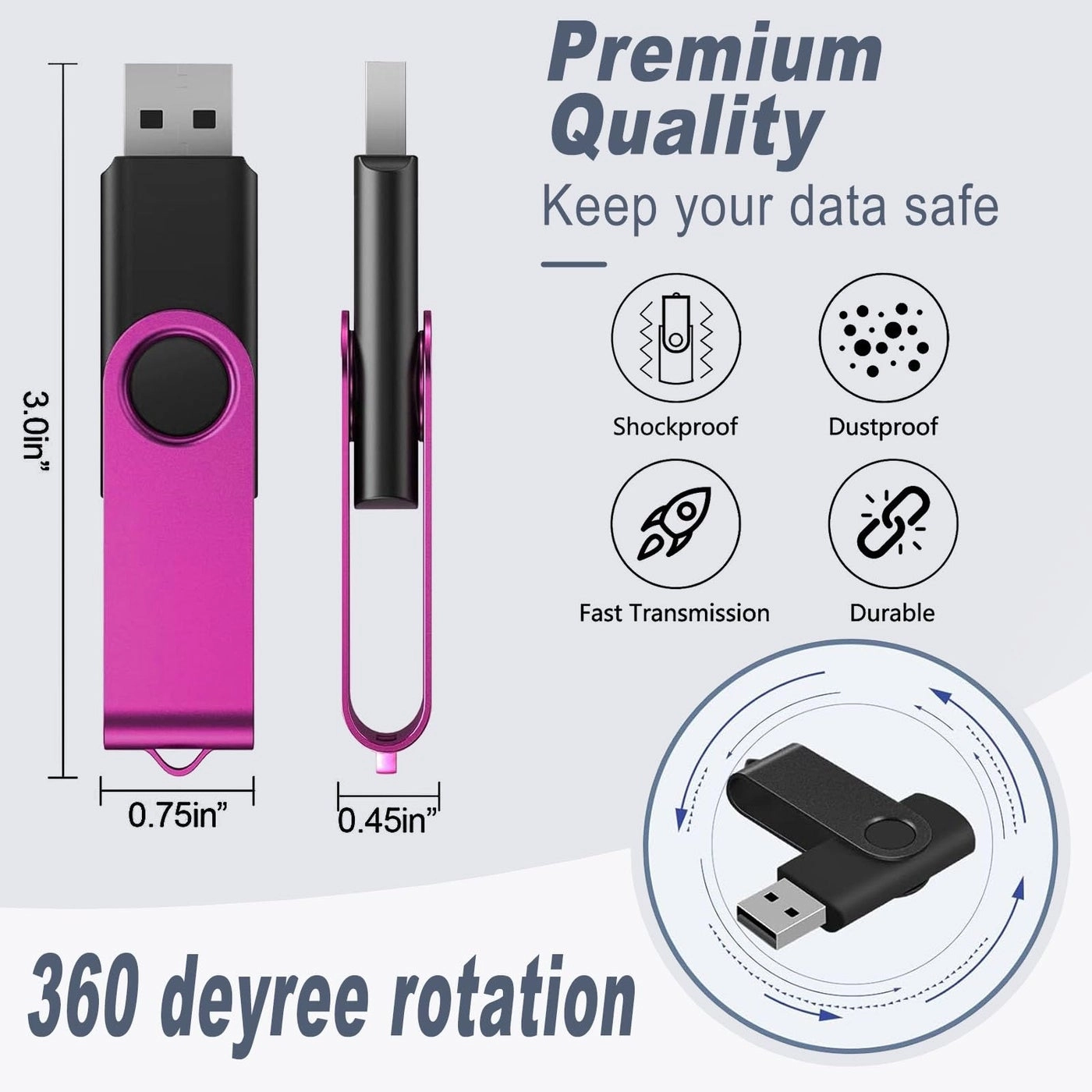 USB Flash Drive Pack - 2GB