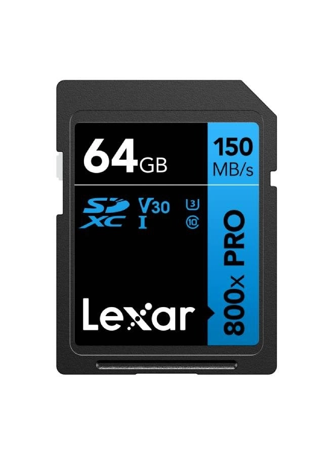 Lexar LSDO800P064-BNNNG SDXC UHS-I 64GB