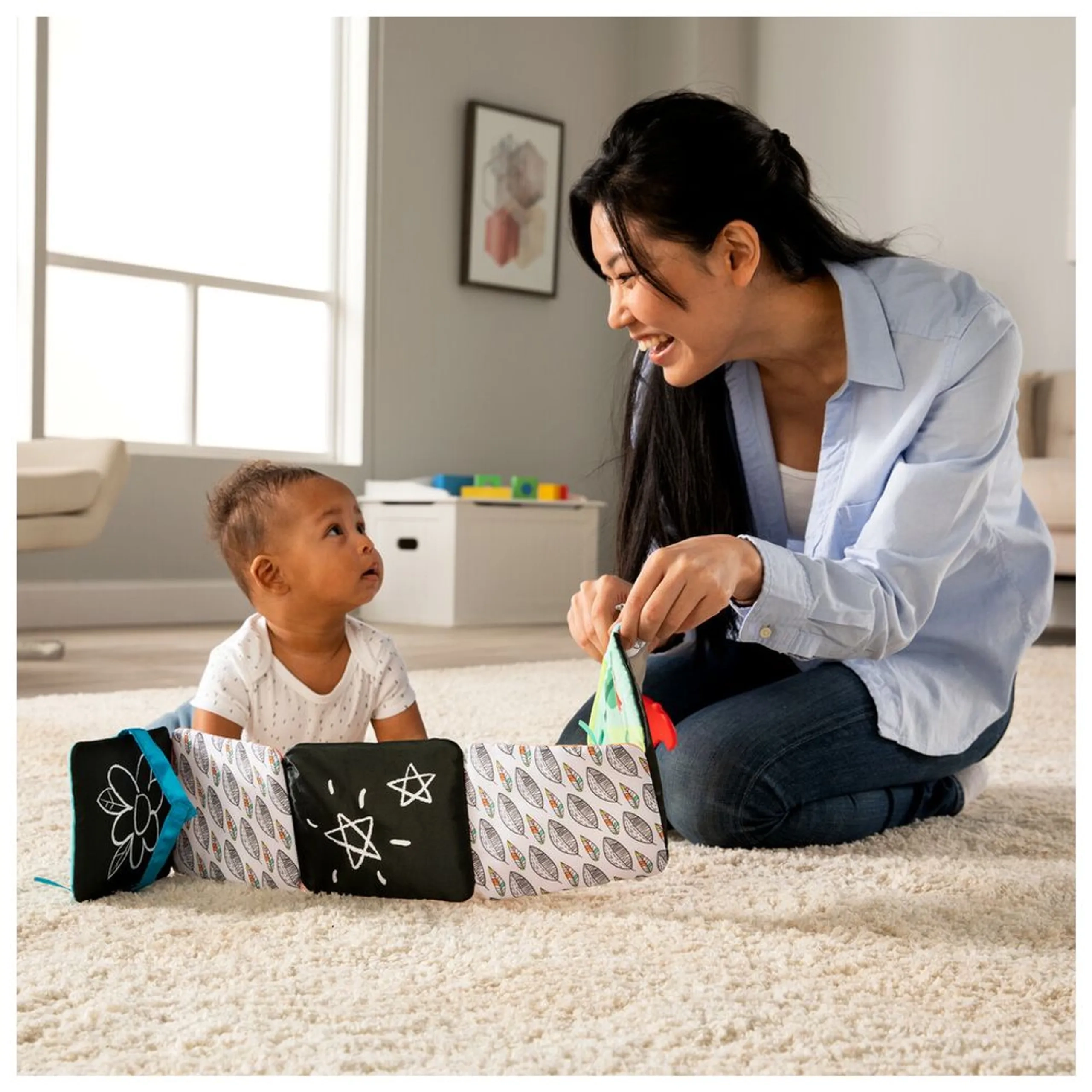 Colorful Journey Caterpillar Book - 6 months+