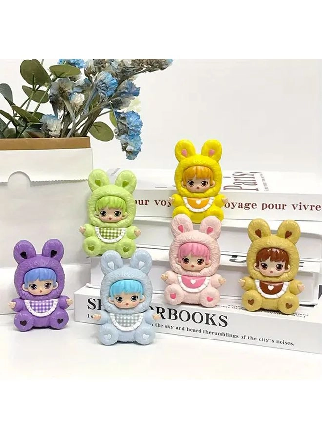 Generic Chibi Goodnight Bunny - 1pc Random Color