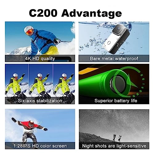 4K Action Camera - 128GB