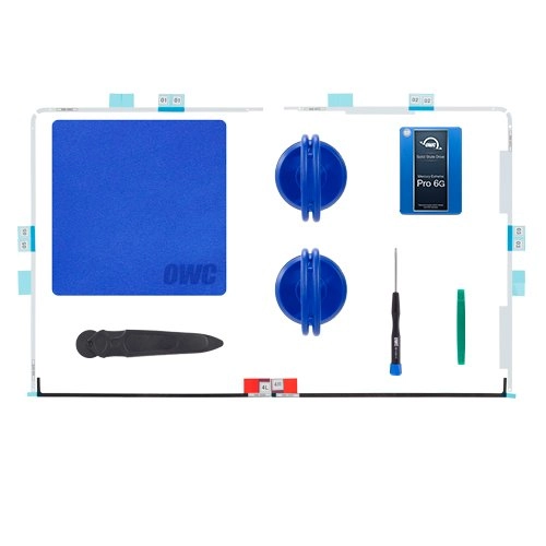 Other World Computing Extreme Pro 6G SSD - 480GB + Express 2.5 USB 3.0 HDD Enclosure + Installation Tools + iMac Screen Adhesive Tape Set