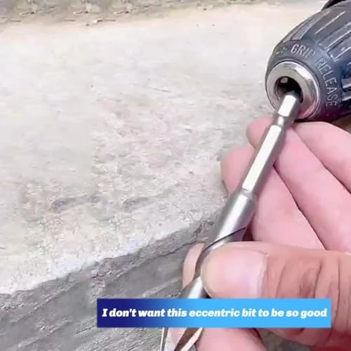 Eccentric Twist Drill Set - metal 4-Piece 6/8/10/12 mm