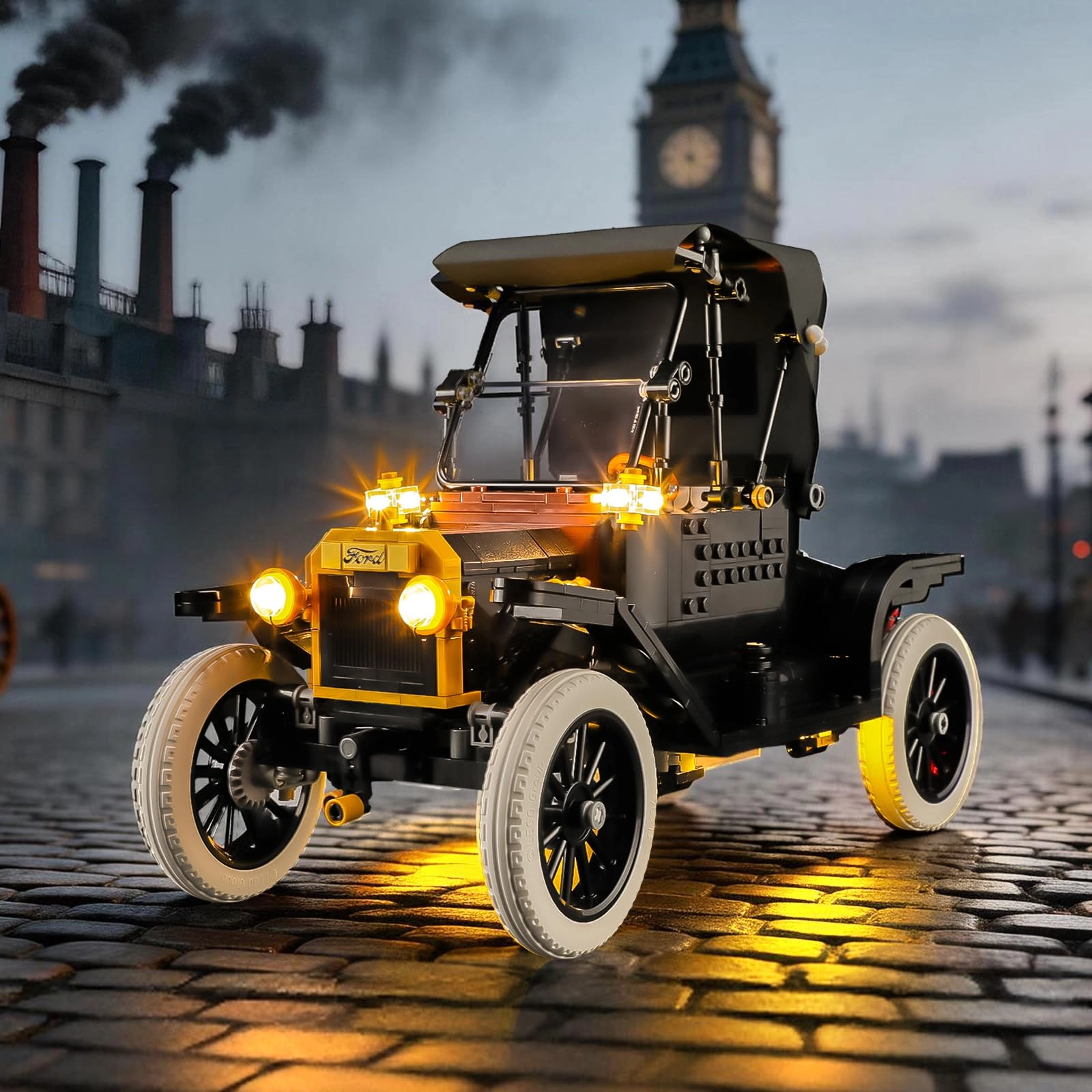 BRIKSMAX 2.0 Light Kit Compatible with Lego Icons Ford Model T 11376