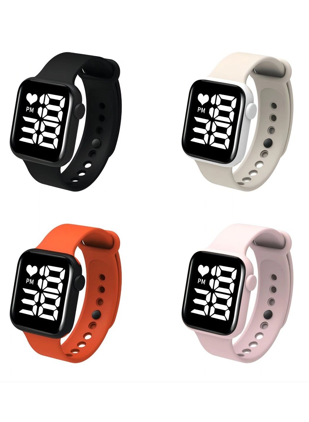 Generic Electronic watch - 35mm Stainless Steel Bundle