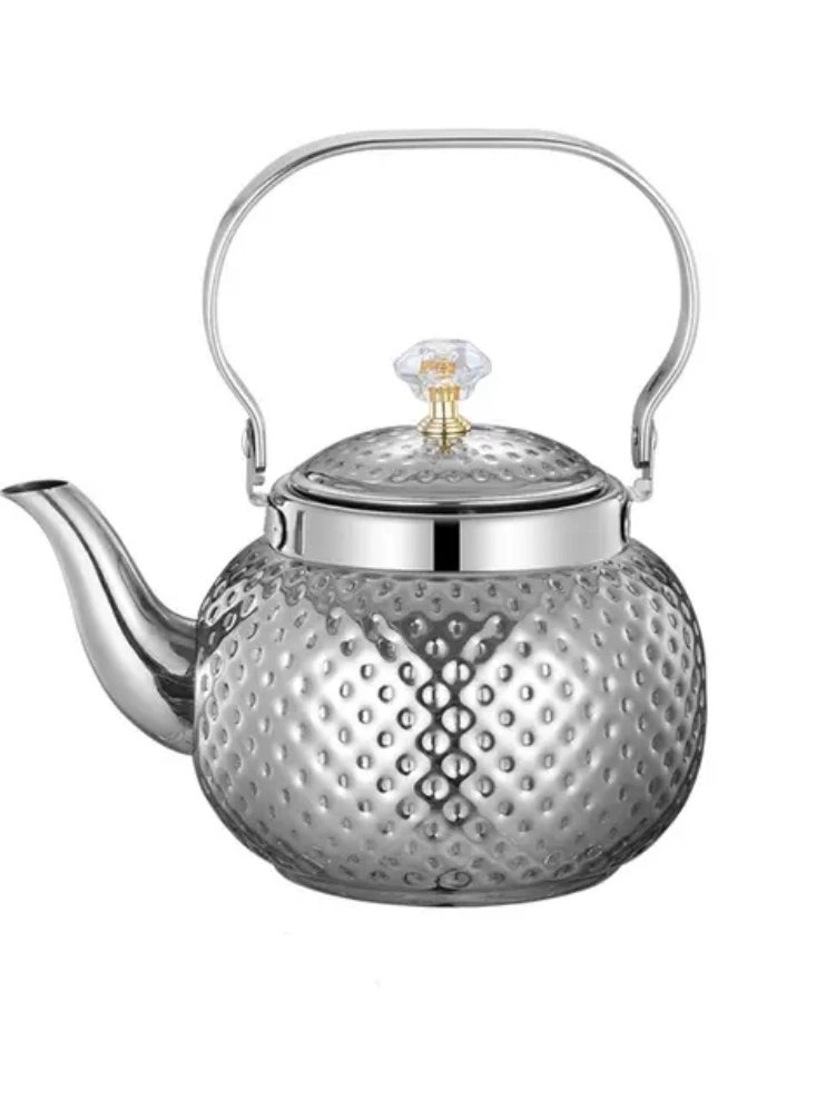 Teapot with Removable Infuser - Stainless Steel 1.6 L
