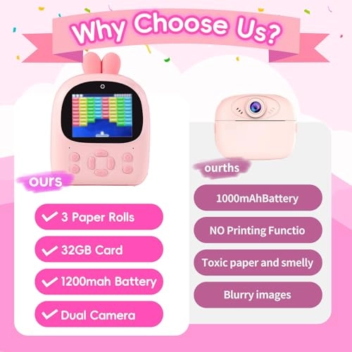 Instant Print Camera