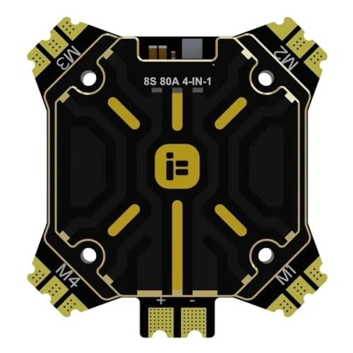 ESC Mount Pattern E80 Pro - With CNC Cover 35x35mm