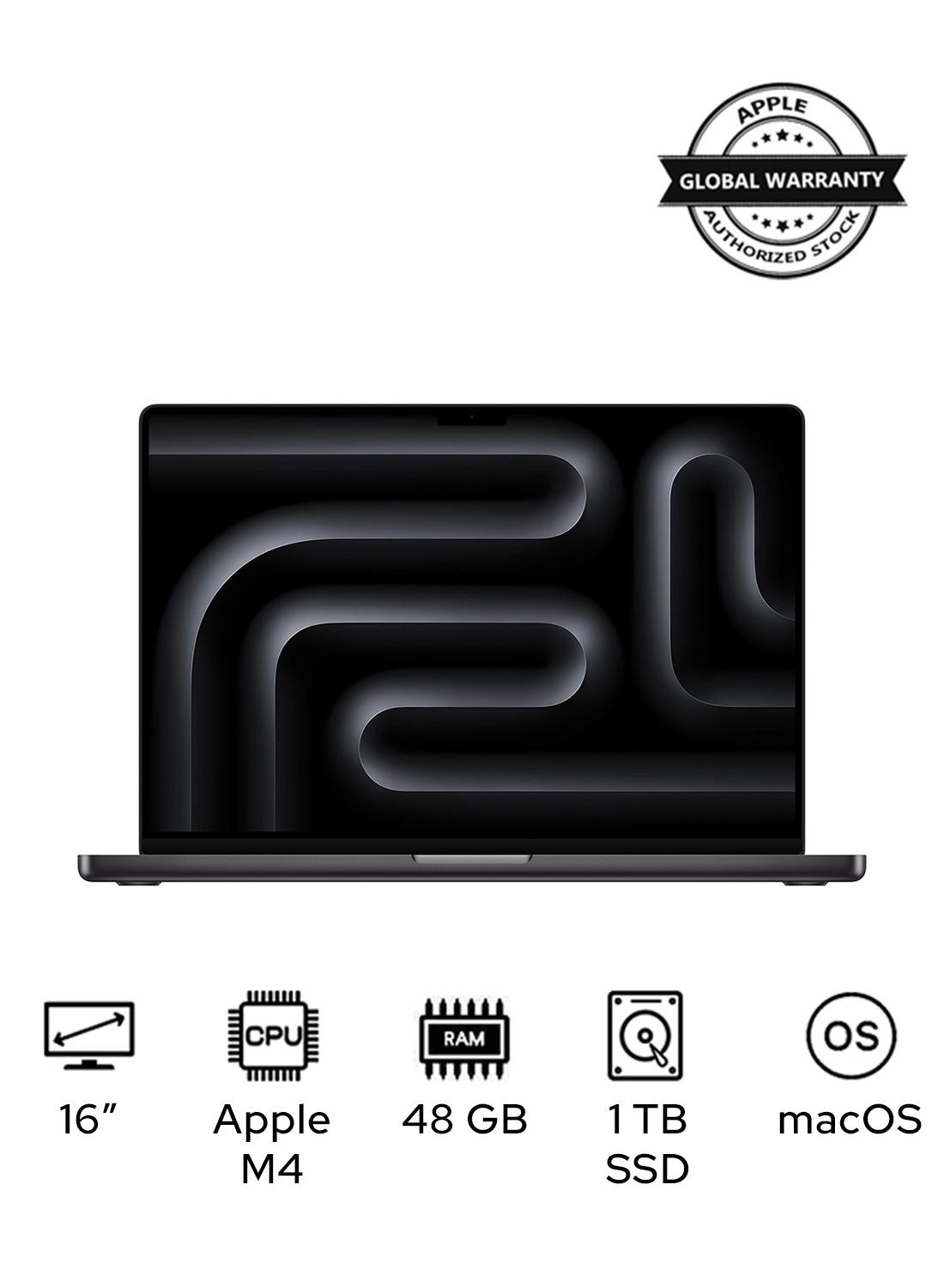 MacBook Pro 16-inch - 16.2 inch 1TB SSD 48 gigabyte M4 Pro Max