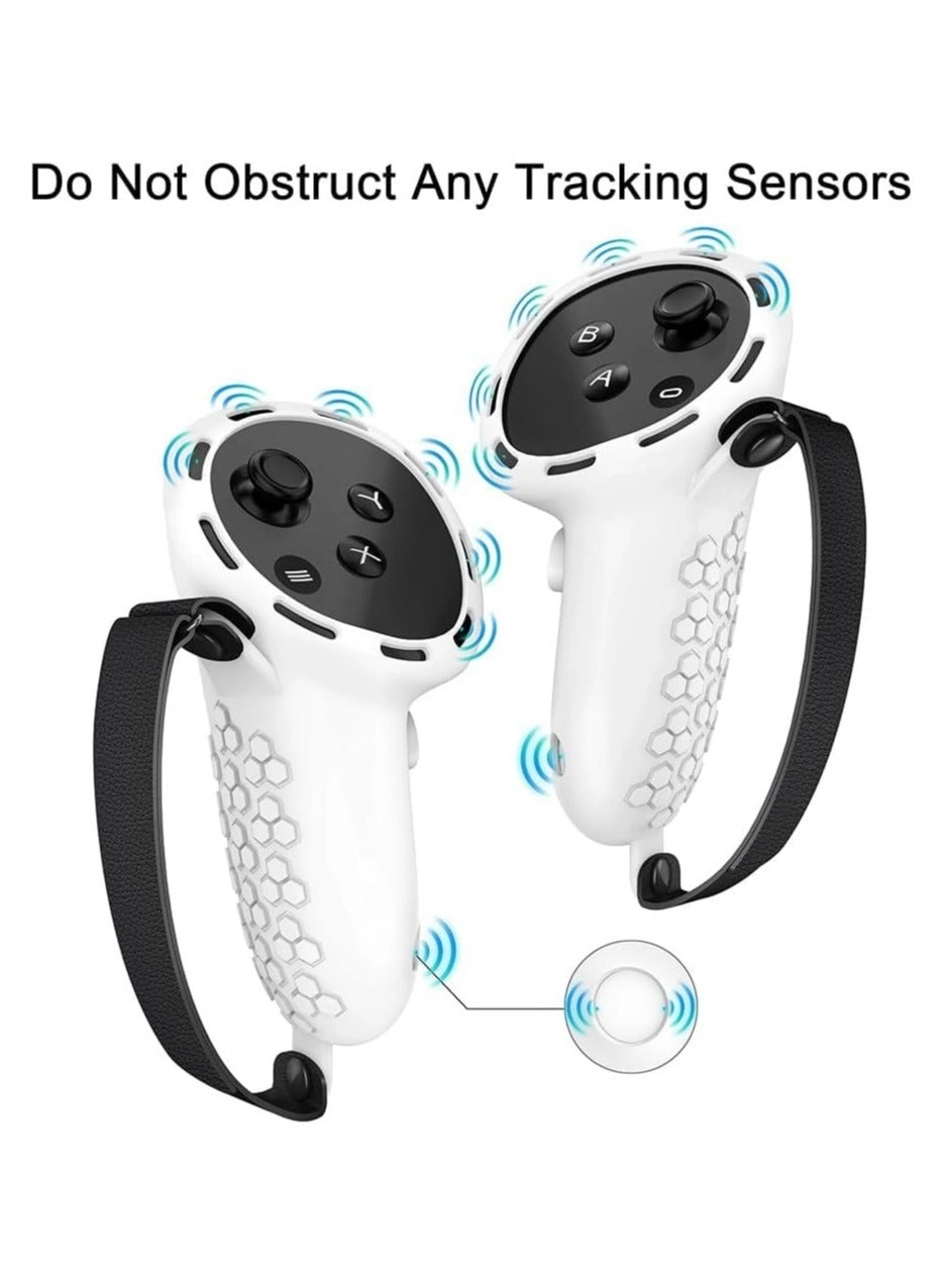 Controller Grip - silicone PU leather strap 2 joystick covers