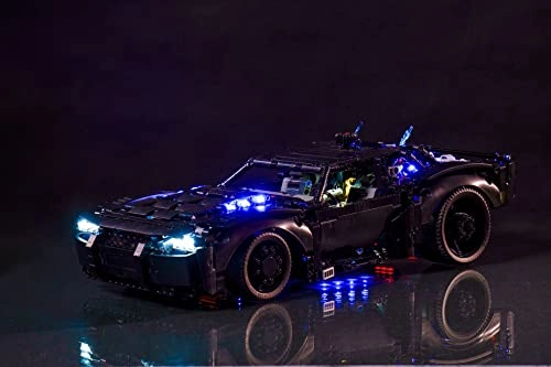 LED Lighting Light Kit for Technic The Batman Batmobile (42127) - USB Powered 35 LEDs
