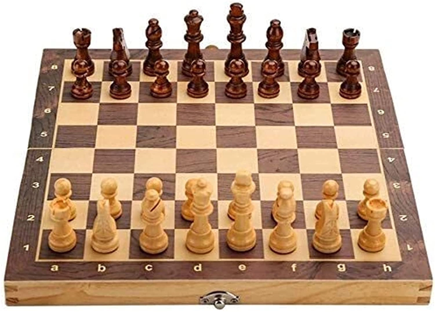 WIKIGO Wooden Folding Chess Set