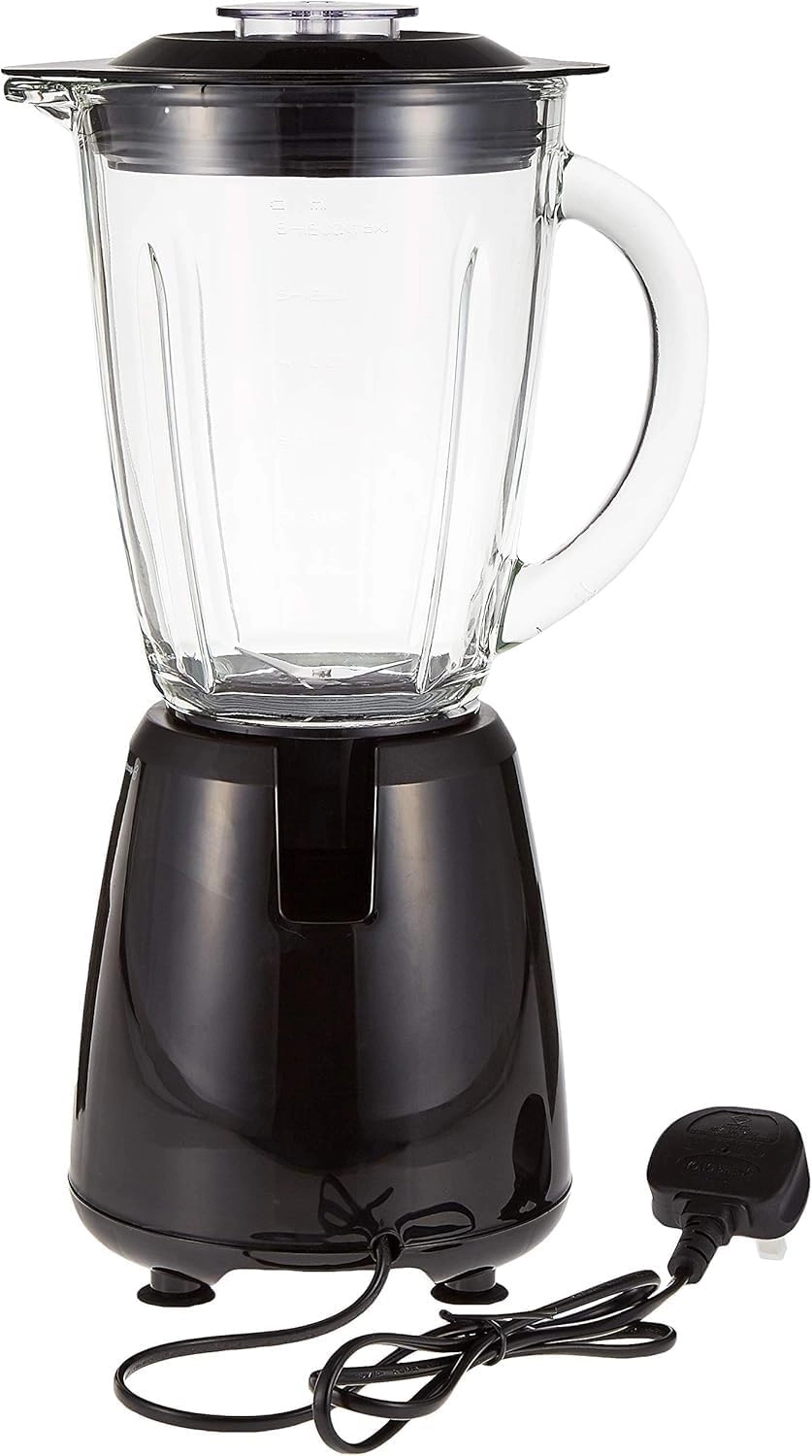 Smoothie Blender Grinder - Stainless steel blades, 2 speeds & pulse, Thermal safety lock