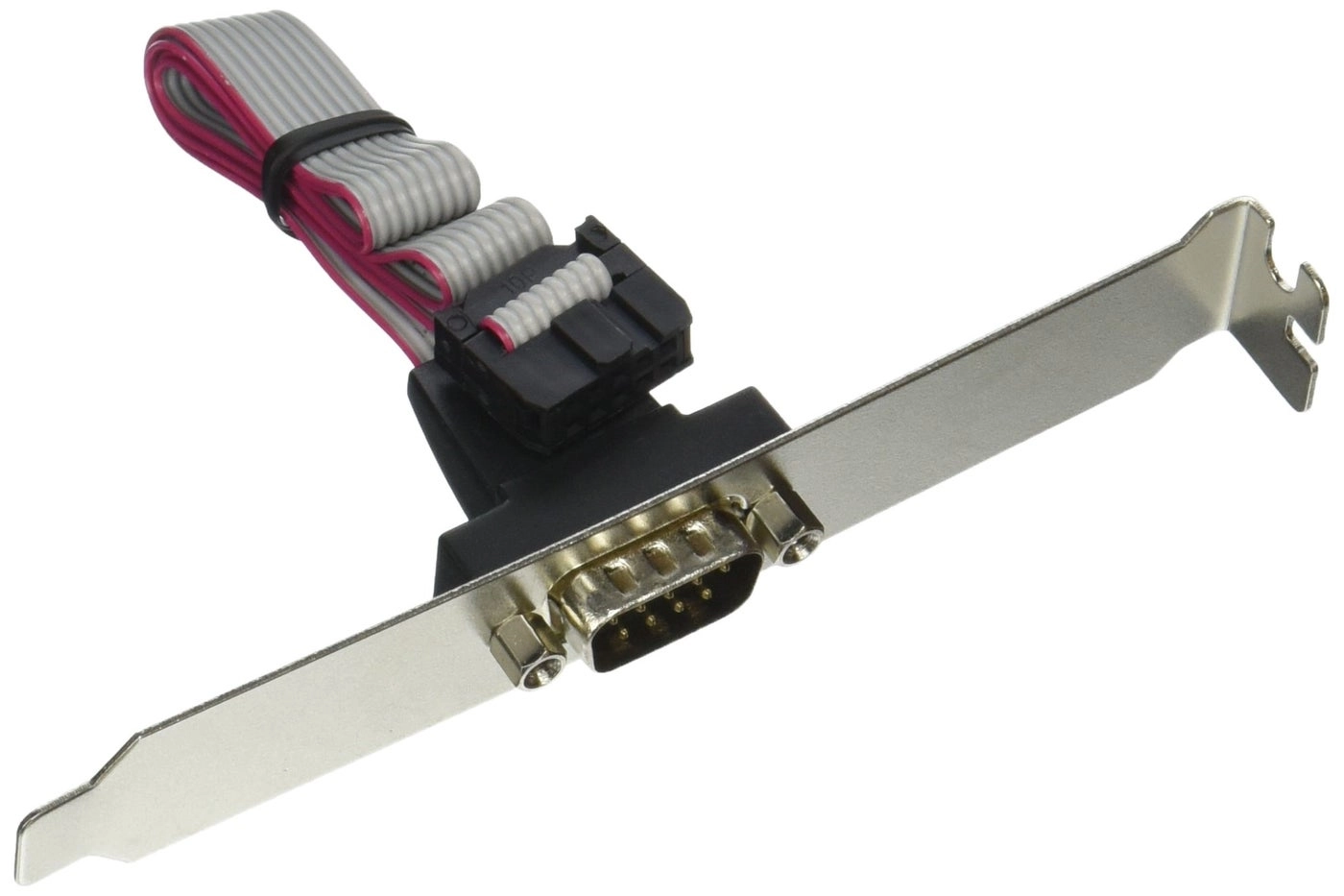 C2G DB9 Male Serial RS232 Expansion Port Bracket - DB9 Male 1 Count RS232