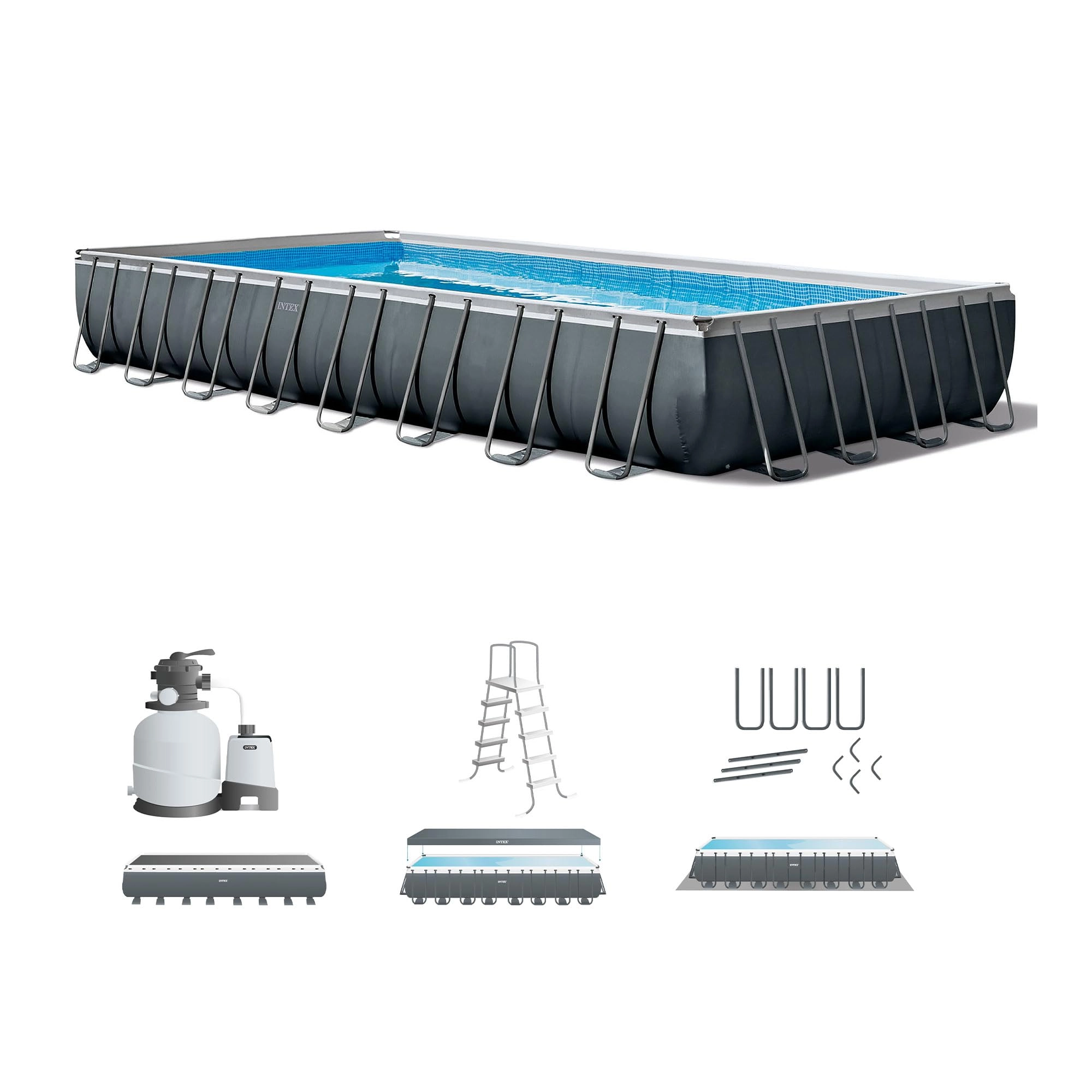 Intex Ultra XTR - Rectangular 32ft x 16ft x 52