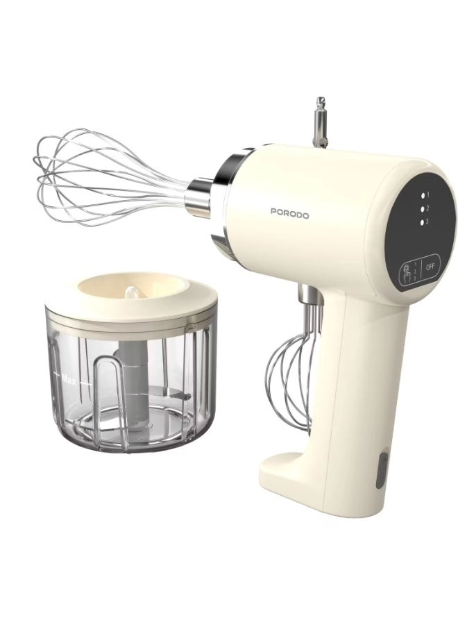 Lifestyle 2-in-1 Multi-Function Rechargeable Hand Blender - 20-45W