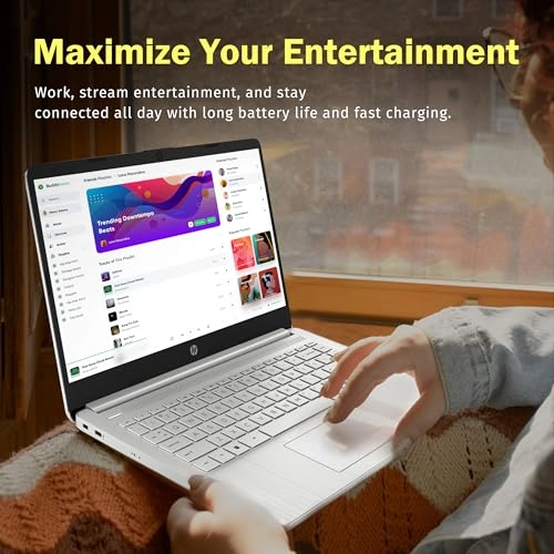 Newest 14 Inch Laptop - 14'' Celeron N4120 16GB DDR4 320GB (64GB eMMC+256GB Card)