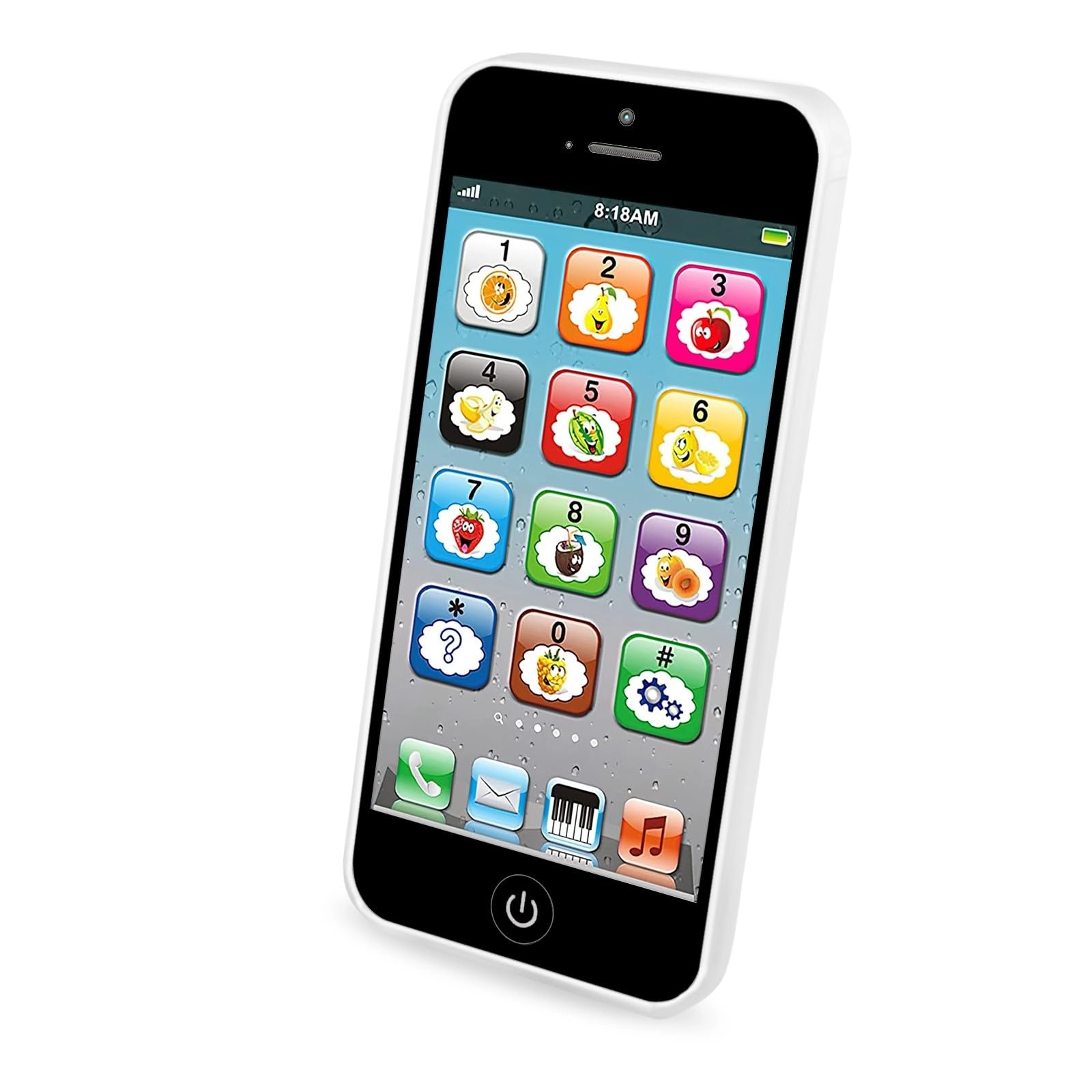 Wolmund Toy Learning Play Cell Phone CS-B-2306 Fruit - Toddler