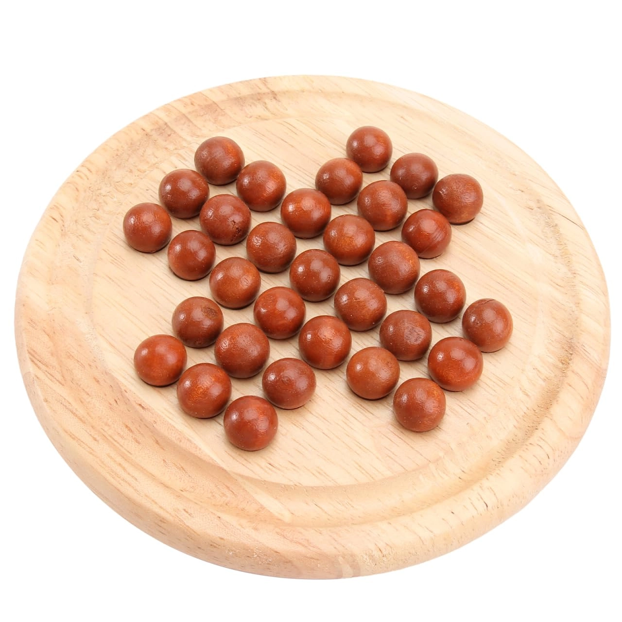 TOYANDONA Peg Solitaire Puzzle (01E3VSRNLS1917LXM)