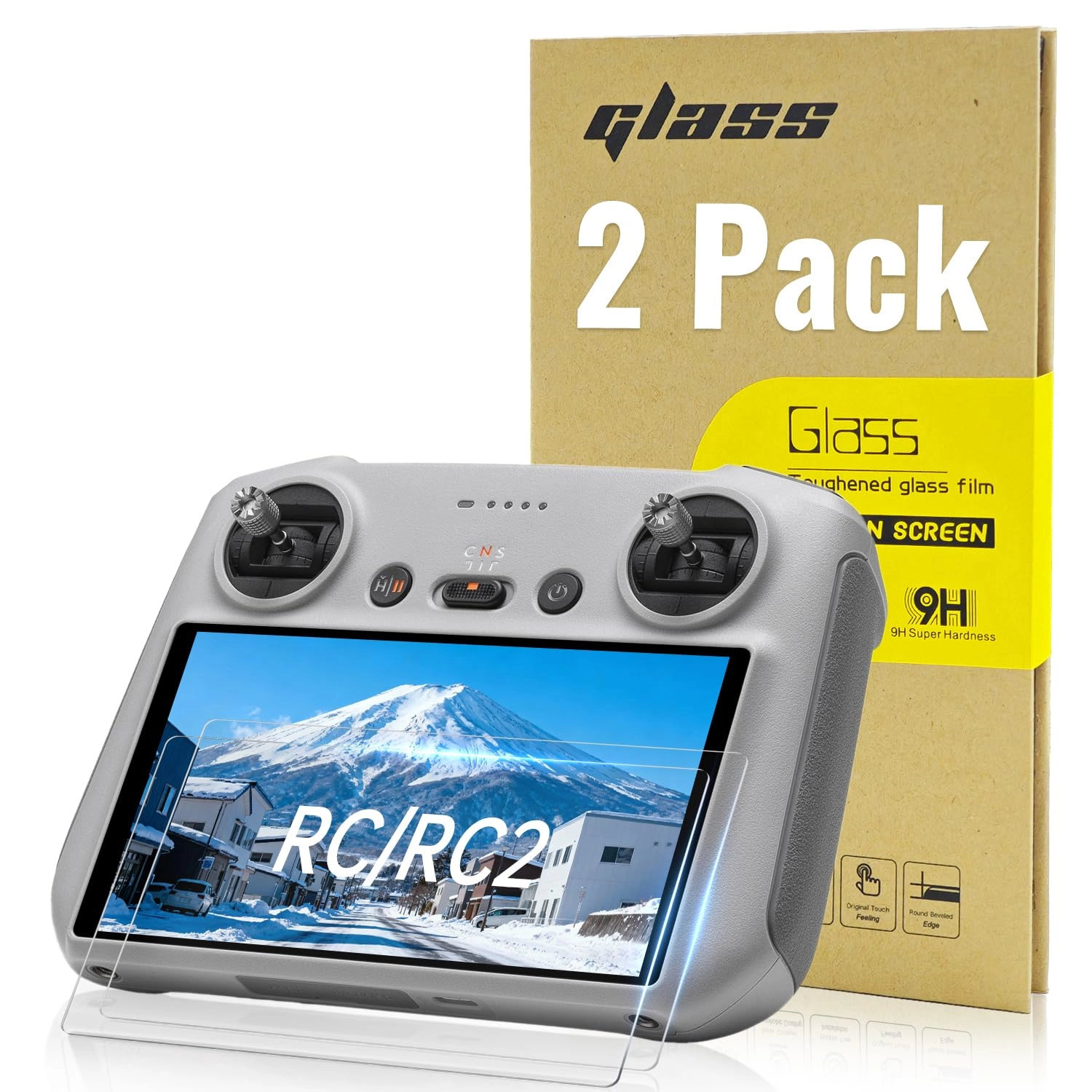 LKTOP RC/RC 2 Screen Protector - Tempered Glass 5.5 in 2Pcs