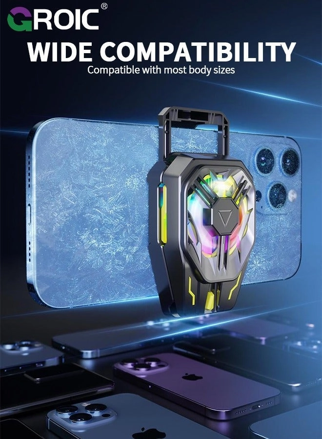 Phone Cooler - 4.5-7 inch Black