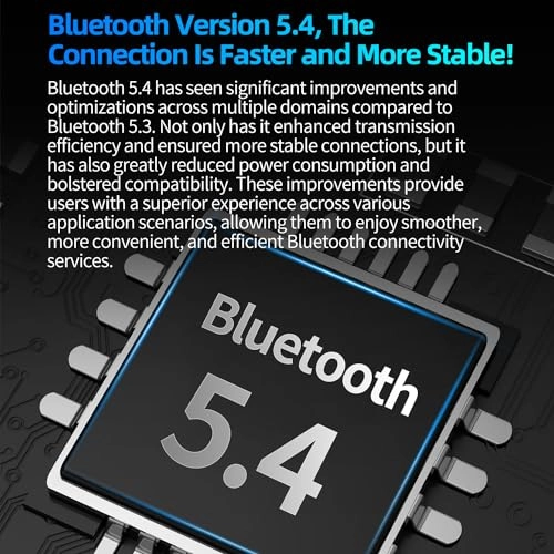 AE01 - Earhook for Earbuds - Bluetooth 5.4 ENC Noise Reduction