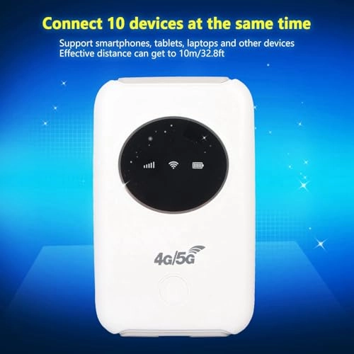 USB Modem - Unlocked 300M 5G Hotspot SIM Slot Up to 10 Users