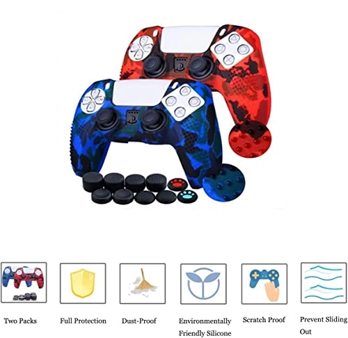 Controller Case + Thumb Grip Caps - PS5