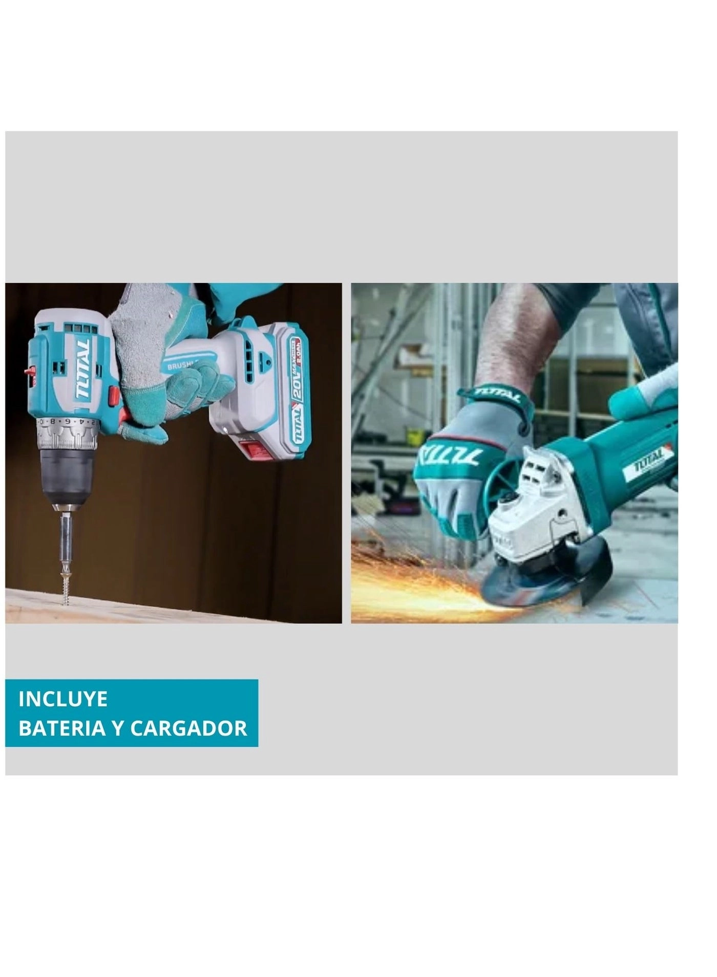 Cordless Combo Kit - 4.0Ah 2.0Ah 20V