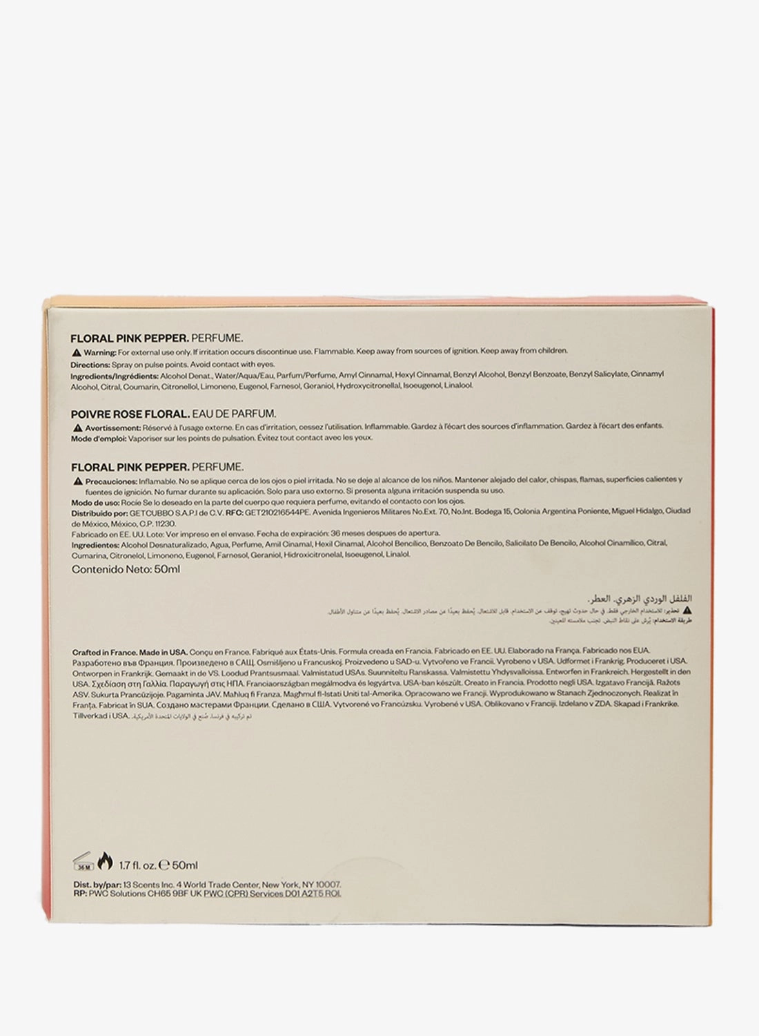 Floral Pink Pepper Eau de Parfum 50ml