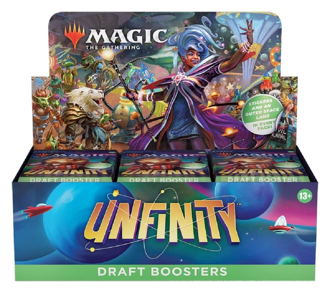 Wizards of the Coast Unfinity Draft Booster Box - 505 Magic Cards