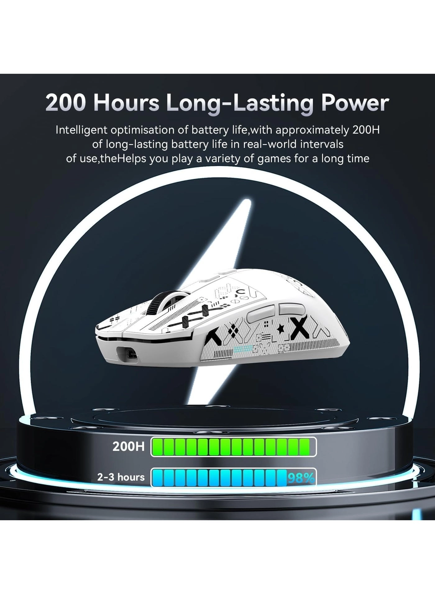 X6 Lightweight Gaming Mouse - Wireless