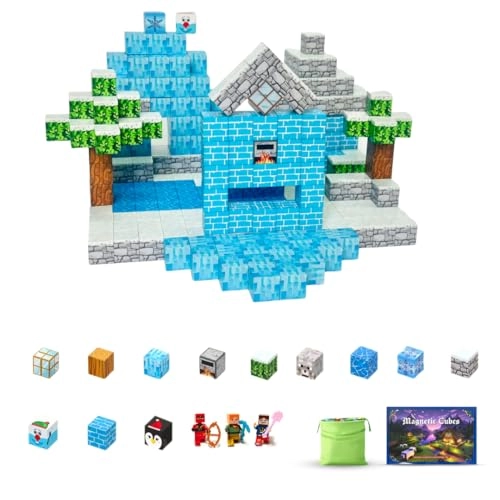 Magnetic Building Blocks - 156 pcs