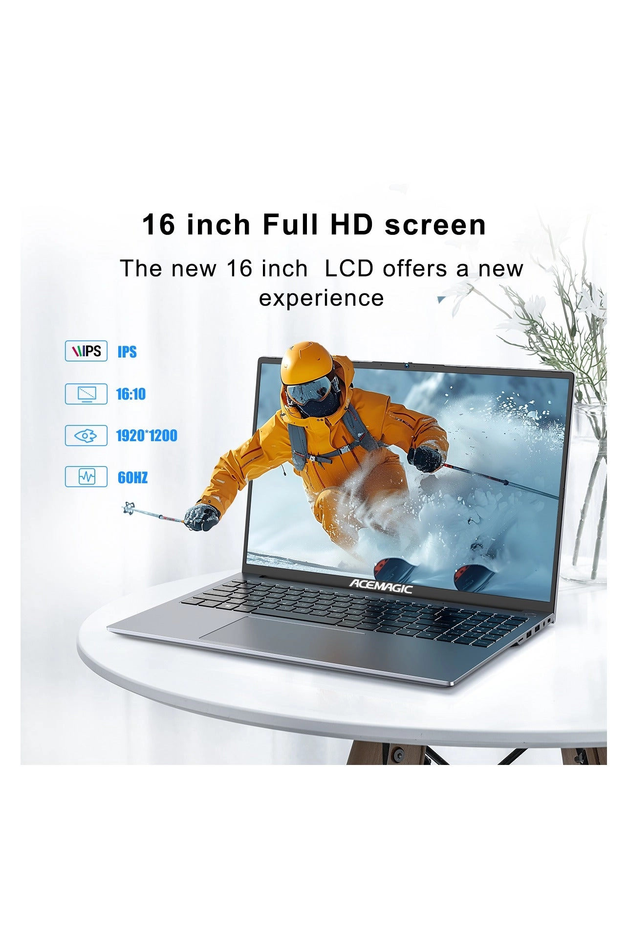 Laptop Gamer RX16 - 16'' Ryzen 7 7735HS 16GB DDR5 512GB SSD