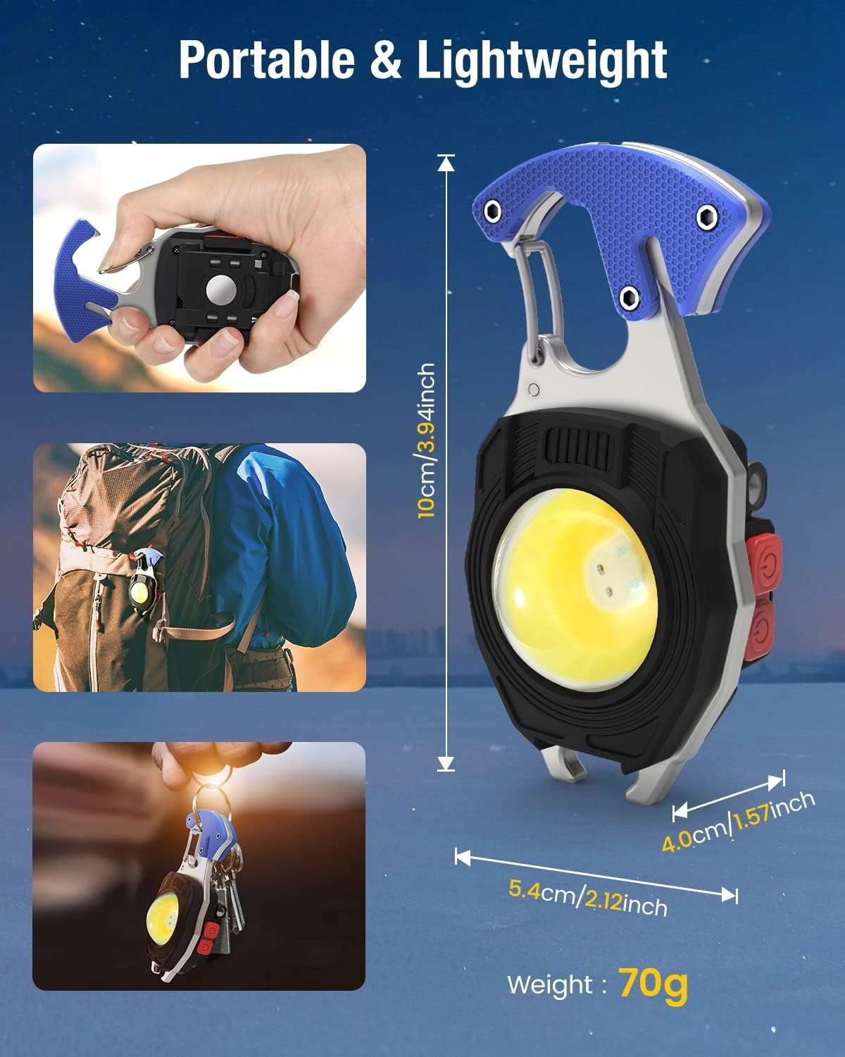 W5147 - Rechargeable 800lm