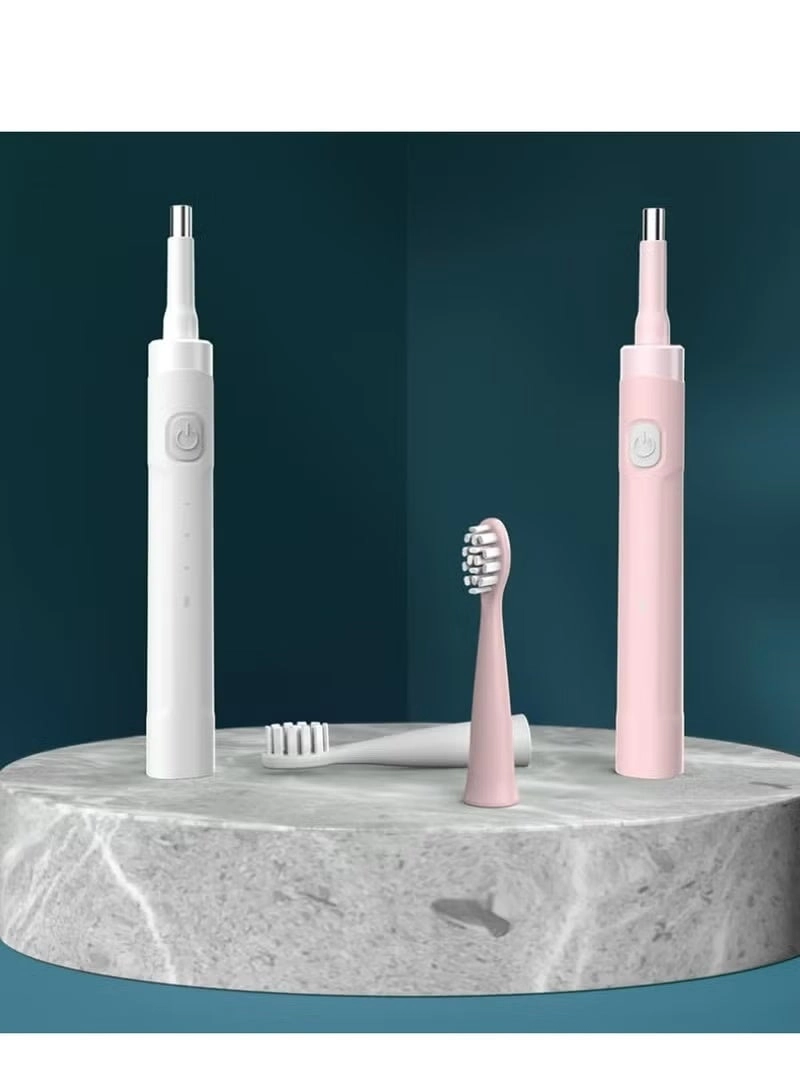 Electric Toothbrush - 2pc 3 Modes White Pack
