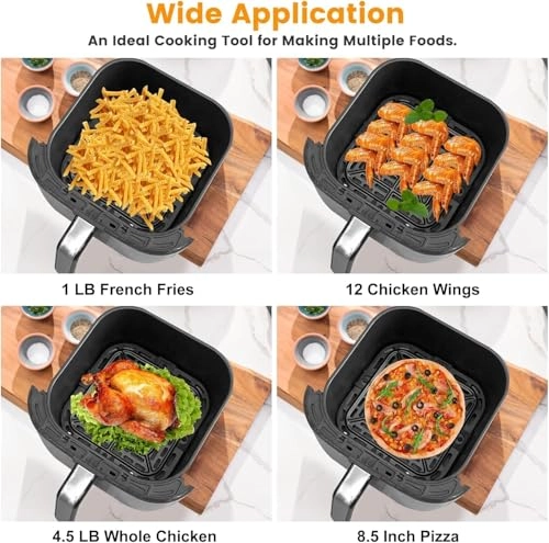 Air Fryer Grill Pan - steel 1 piece(s)