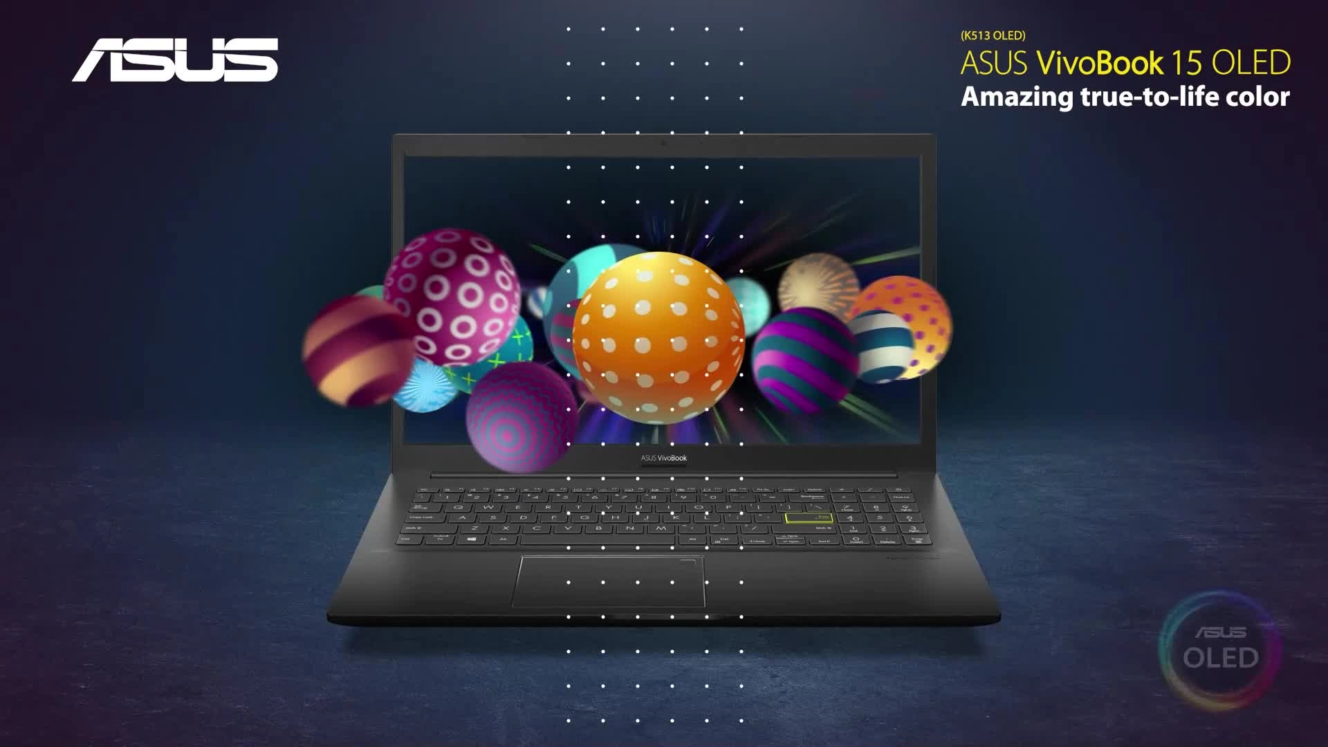 Vivobook 15 OLED K513EQ - 15.6'' Core i5-1135G7 8GB DDR4 512GB SSD