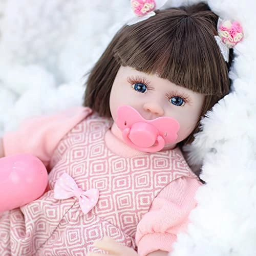 Reborn Baby Doll - 16.5 Inch Vinyl Toddler Girl