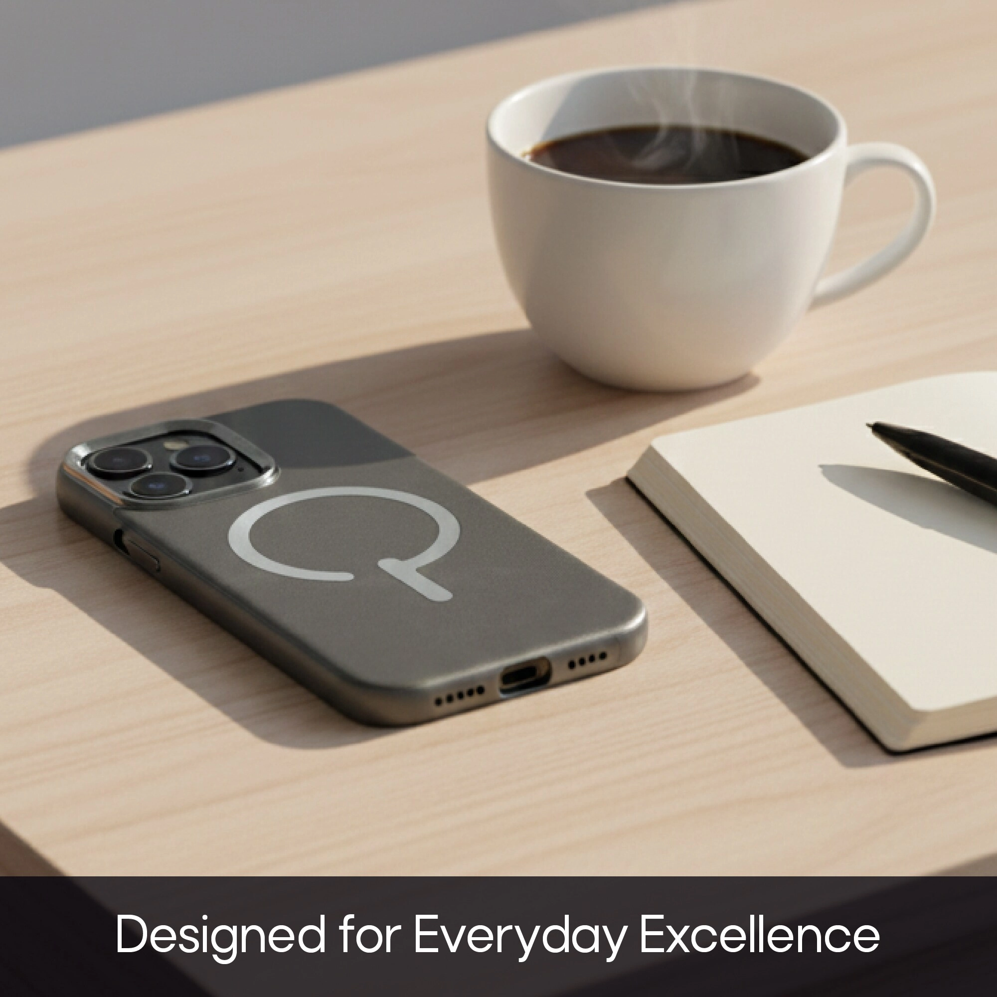 Leather Case Slim Fit with MagSafe for iPhone 14 Pro